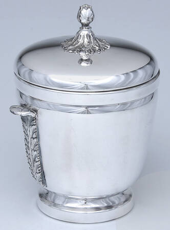 SFQ1 (Silverplate, Hollowware) Ice Bucket & Glass Liner
