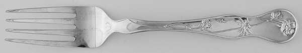 American Garden (Sterling, 1992) Solid Serving Fork
