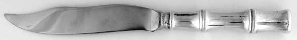 Bamboo (Sterling, 1961) Individual Fish Knife with Stainless Blade
