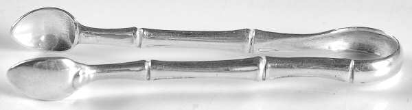 Bamboo (Sterling, 1961) Small Sugar Tongs
