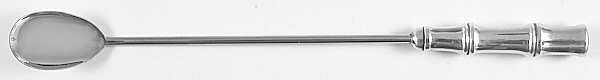 Bamboo (Sterling, 1961) Lemonade Spoon w/Long Hollow Handle