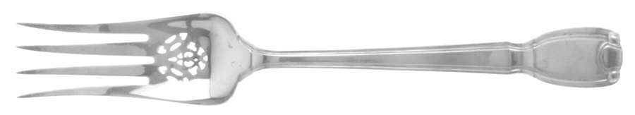 Castilian (Sterling, 1929) Cold Meat Serving Fork Large Pierce