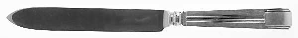 Century (Sterling, 1937, No Monograms) Blunt Hollow Knife
