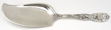 Chrysanthemum (Sterling, 1880) Large Solid Ice Cream Server by Tiffany & CO SILVER