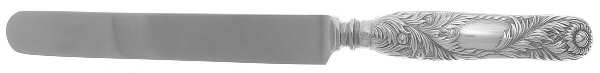 Chrysanthemum (Sterling, 1880) Blunt Hollow Handle Knife W/Bolster