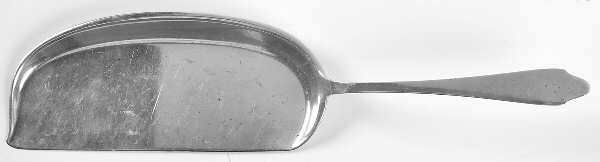 Clinton (Sterling, 1912, M-T-C Stamp) Large Flat Handle Crumb Knife/Crumber