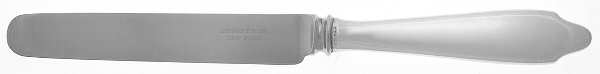 Clinton (Sterling, 1912, M-T-C Stamp) Dessert/Tea Knife with Stainless Blade