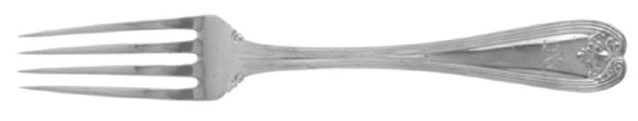 Colonial (Sterling, 1895) Luncheon/Dessert Fork, Solid Piece