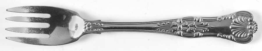English King (Silverplate, 1870) Individual Solid Fish Fork