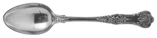 English King (Silverplate, 1870) Place/Oval Soup Spoon