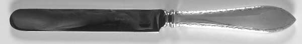 Feather Edge (Sterling, 1901) Dessert/Tea Knife with Stainless Blade