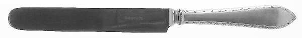 Feather Edge (Sterling, 1901) Blunt Hollow Knife with Bolster