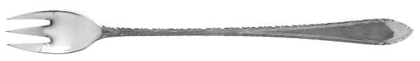 Feather Edge (Sterling, 1901) Cocktail/Seafood Fork