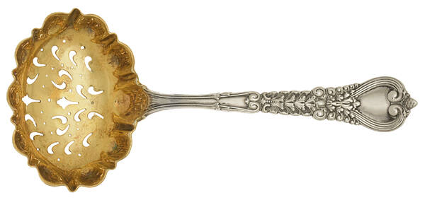Florentine (Sterling, 1900) Large Sugar Sifter