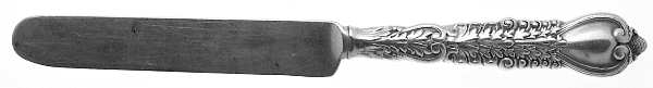 Florentine (Sterling, 1900) Hollow Handle Youth/Tea Knife with Sterling Blade
