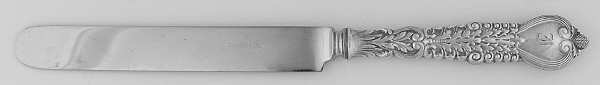 Florentine (Sterling, 1900) Blunt Hollow Knife with Bolster