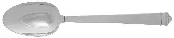 Hampton (Sterling, 1934, No Monograms) Place/Oval Soup Spoon
