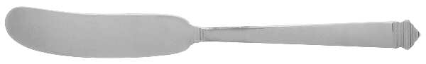 Hampton (Sterling, 1934, No Monograms) Flat Handle Butter Spreader