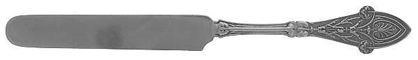 Italian (Sterling, 1870) Knife-Tea/Solid Piece