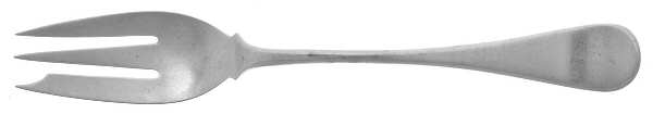 King William-Antique (Sterling, 1870) Oyster Fork (Variant)