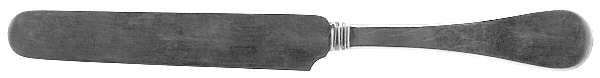 King William-Antique (Sterling, 1870) Solid Breakfast Knife