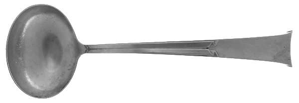 Linenfold (Sterling, 1956) Solid Gravy Ladle