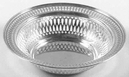 Sterling Hollowware Medium Sterling Bon Bon Bowl