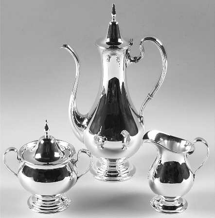 Sterling Hollowware 3 Piece Demi Set
