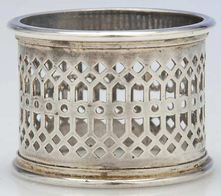 Sterling Hollowware Napkin Ring