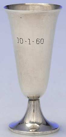 Sterling Hollowware Cordial Cup