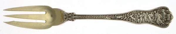 Olympian (Sterling, 1878, No Monograms) Individual Pie Fork