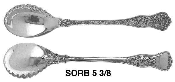 Olympian (Sterling, 1878, No Monograms) Sorbet Spoon