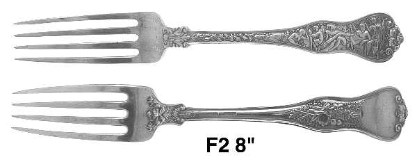 Olympian (Sterling, 1878, No Monograms) Fork