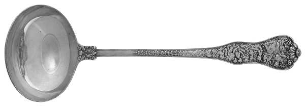 Olympian (Sterling, 1878, No Monograms) Solid Soup Ladle