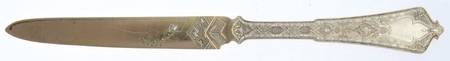 Persian (Sterling, 1872) Individual Solid Fruit Knife w/Bright Cut