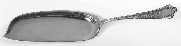 Persian (Sterling, 1872) Large Flat Handle Crumb Knife/Crumber