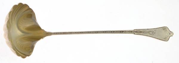 Persian (Sterling, 1872) Long Hemispherical Cream Ladle