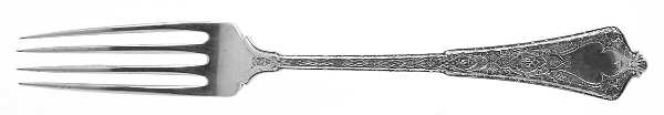 Persian (Sterling, 1872) Solid Youth Tea Fork
