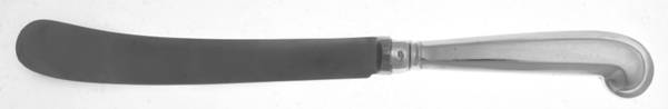 Rat Tail (Sterling, 1958) Old French Hollow Pistol Knife