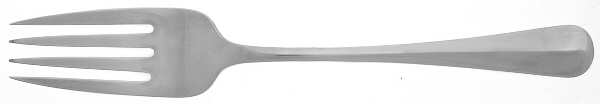 Rat Tail (Sterling, 1958) Solid Serving Fork