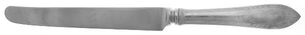 Reeded Edge (Sterling, 1937, No Monograms) New French Hollow Knife with Bolster