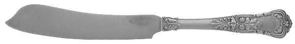 Regent (Silverplate, 1884, No Monograms) Individual Solid Fish Knife