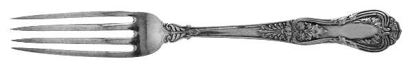 Regent (Silverplate, 1884, No Monograms) Fork