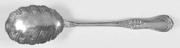 Regent (Silverplate, 1884, No Monograms) Solid Salad Serving Spoon