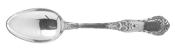 Regent (Silverplate, 1884, No Monograms) Tablespoon (Serving Spoon)