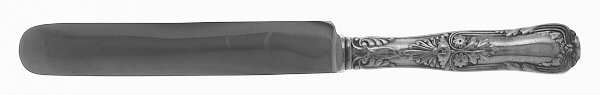 Regent (Silverplate, 1884, No Monograms) Blunt Hollow Knife