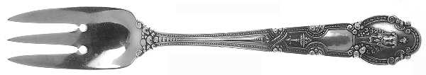 Renaissance (Sterling, 1905) 3-Tine Salad Fork