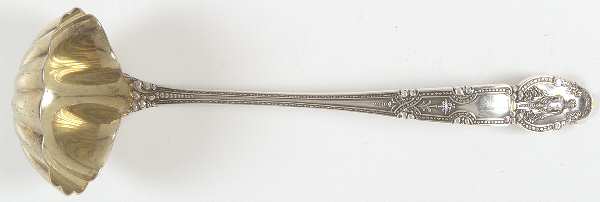 Renaissance (Sterling, 1905) Long Hemispherical Cream Ladle