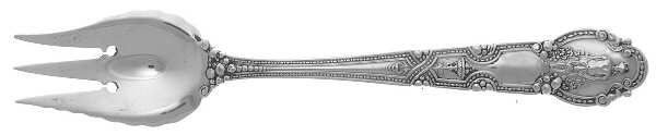 Renaissance (Sterling, 1905) 3 Tine Pastry Fork