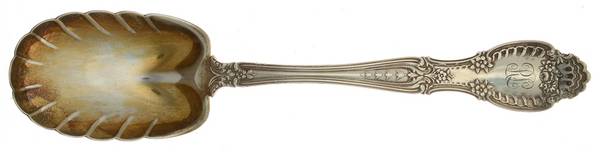 Richelieu (Sterling, 1892, No Monograms) Large Preserve Spoon